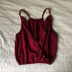 Maroon Surplice Tank